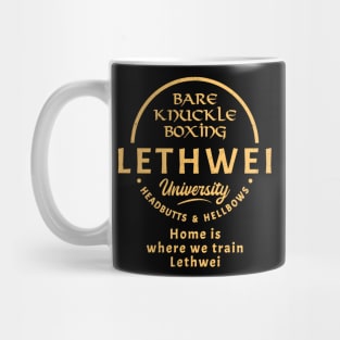 Lethwei Bare Knuckle University Mug